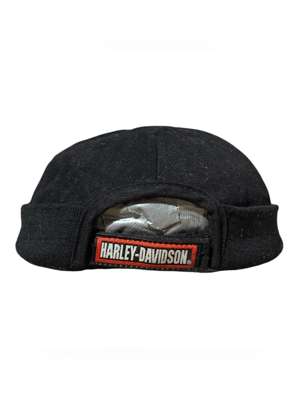 Harley Davidson Skull Cap Black